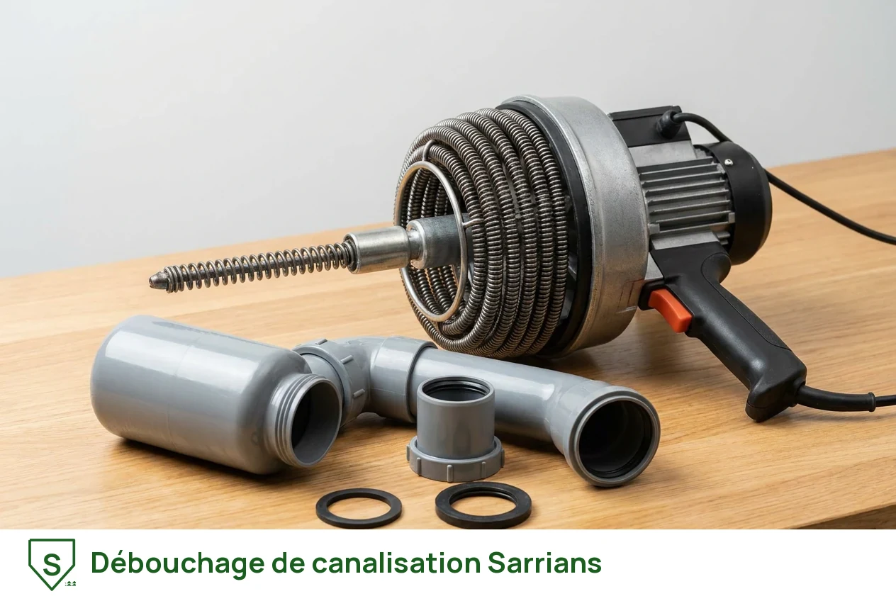 Débouchage de canalisation à Sarrians
