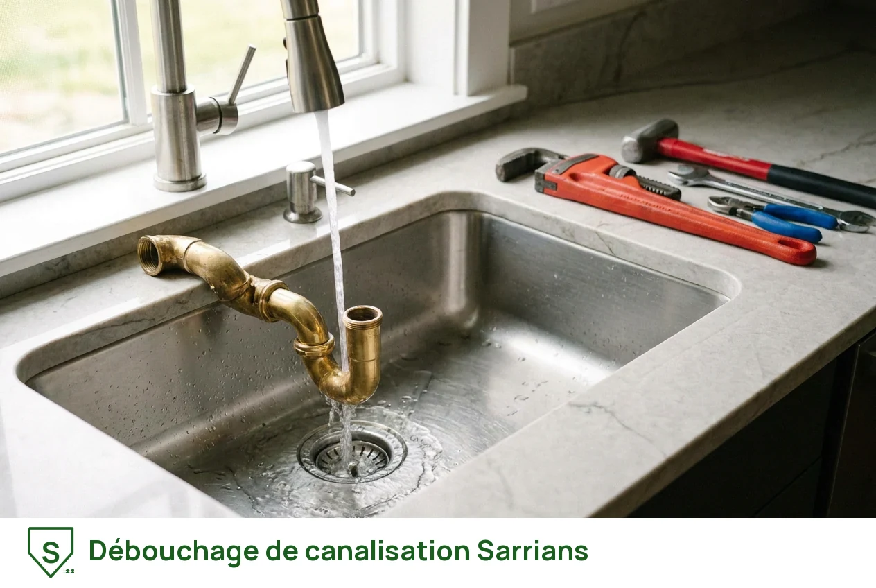 Débouchage de canalisation à Sarrians