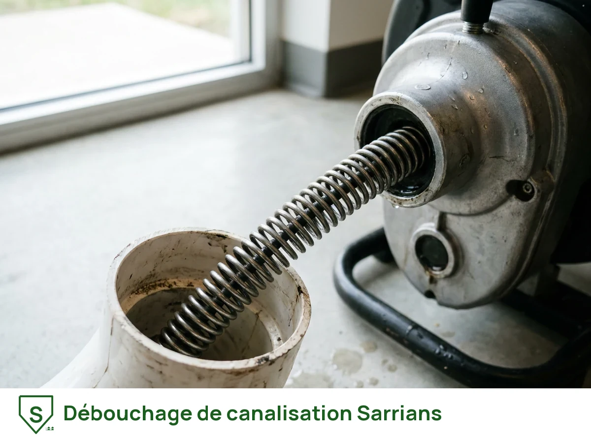 Débouchage de canalisation à Sarrians