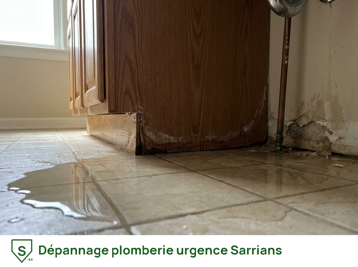 Dépannage plomberie urgence à Sarrians