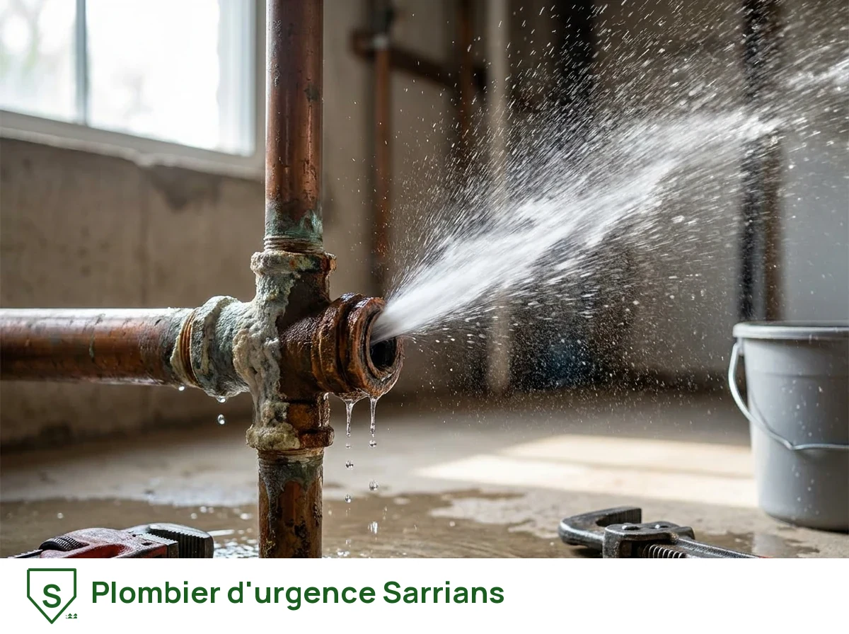 Plombier d'urgence à Sarrians