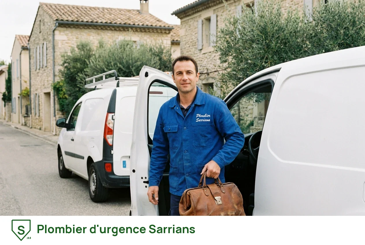 Plombier d'urgence à Sarrians