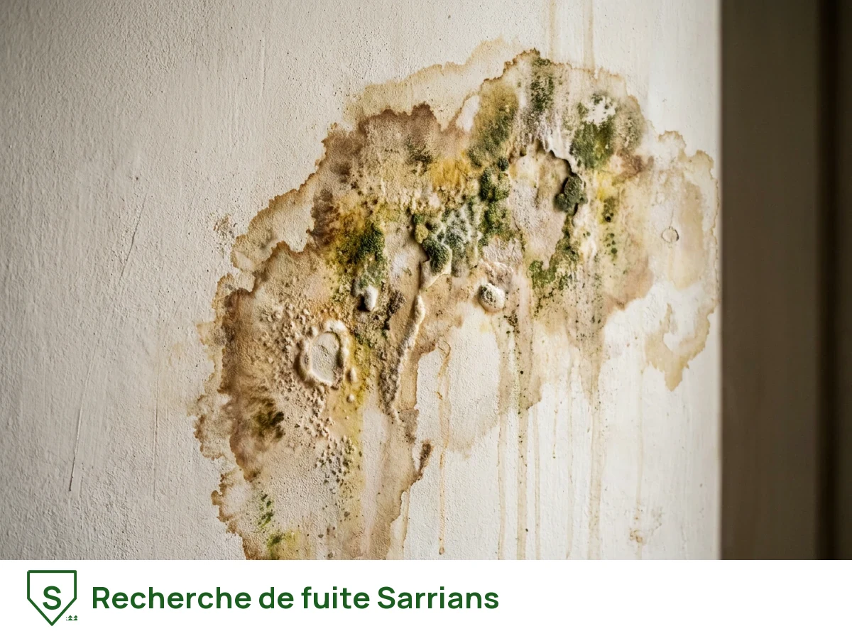 Recherche de fuite à Sarrians