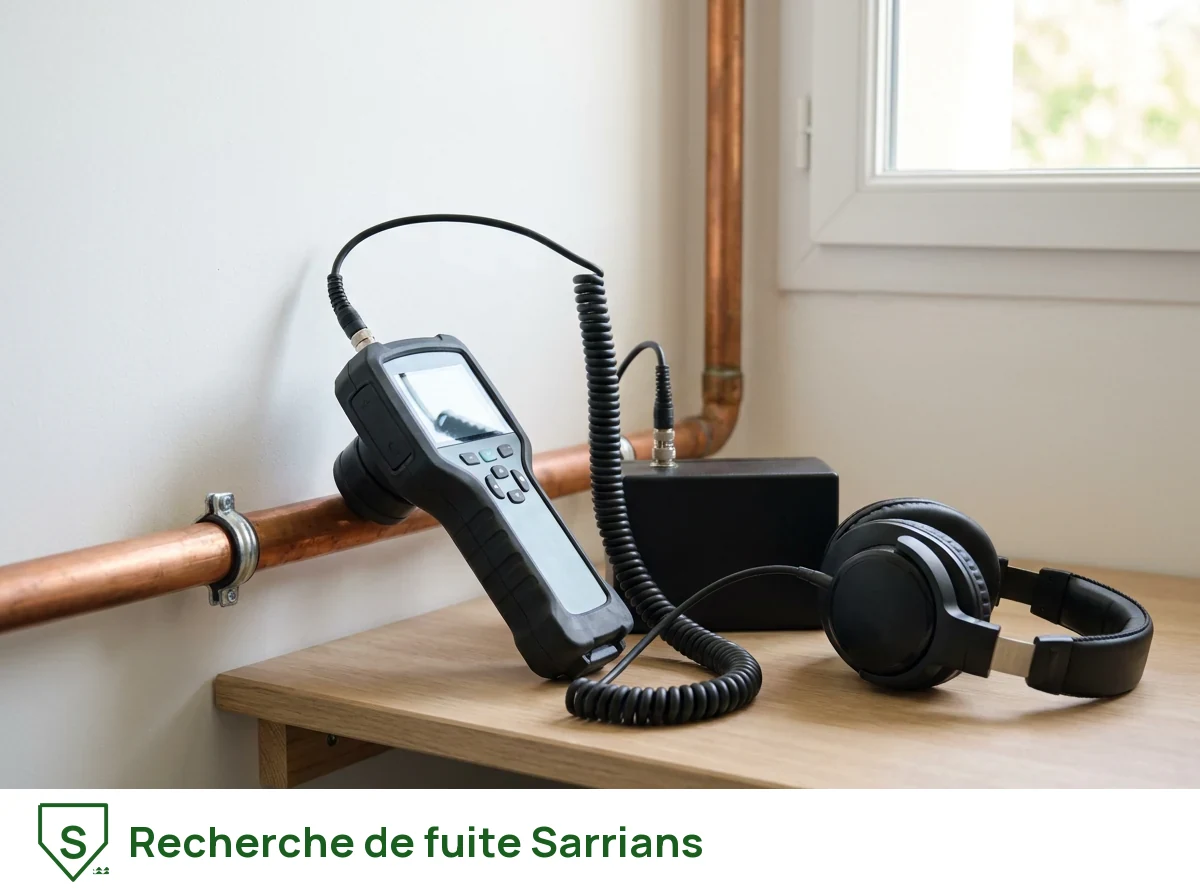 Recherche de fuite à Sarrians