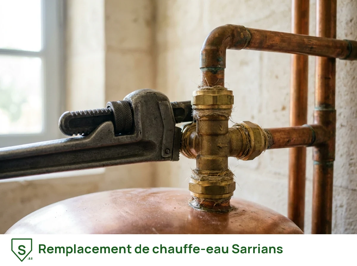Remplacement de chauffe-eau à Sarrians