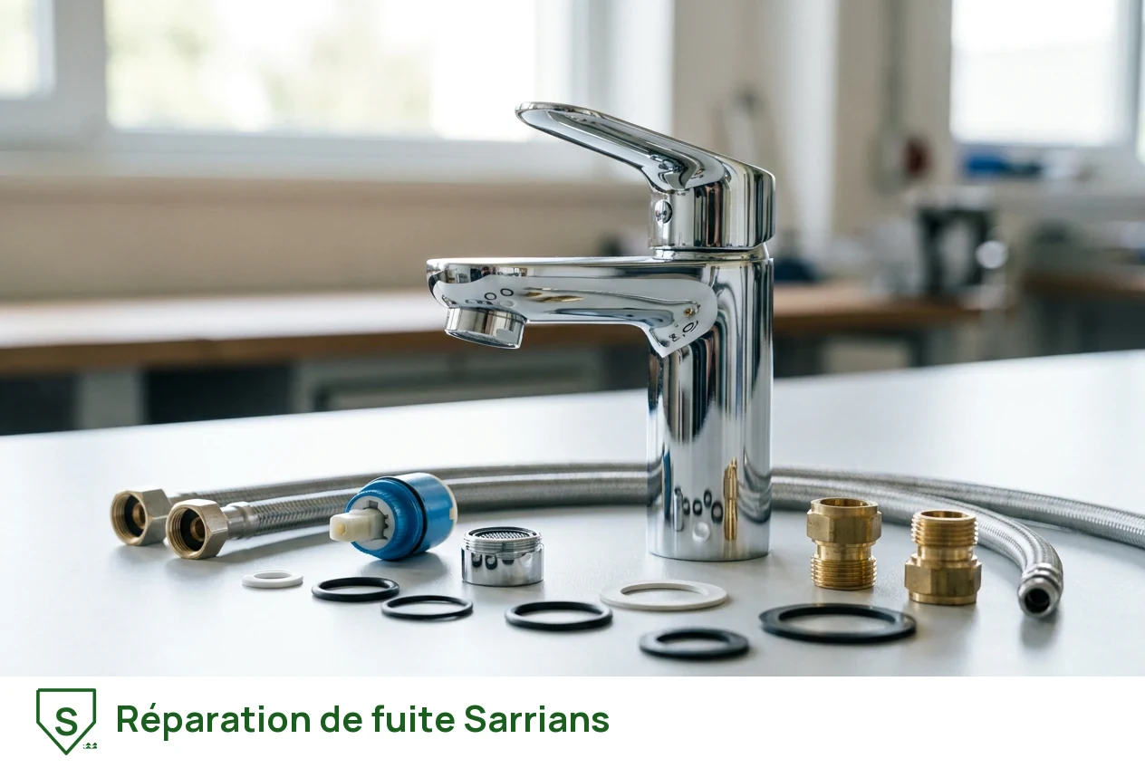 Réparation de fuite à Sarrians
