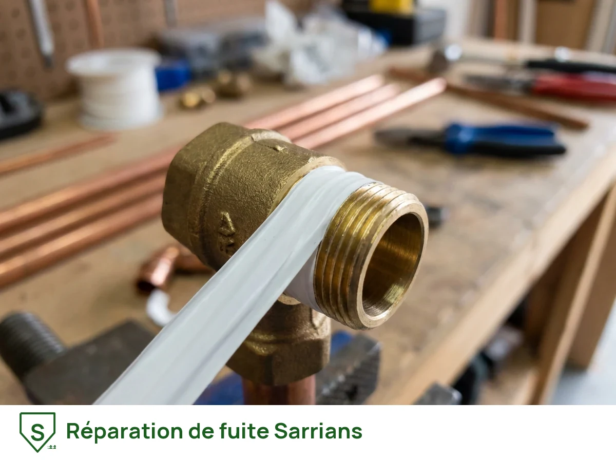 Réparation de fuite à Sarrians